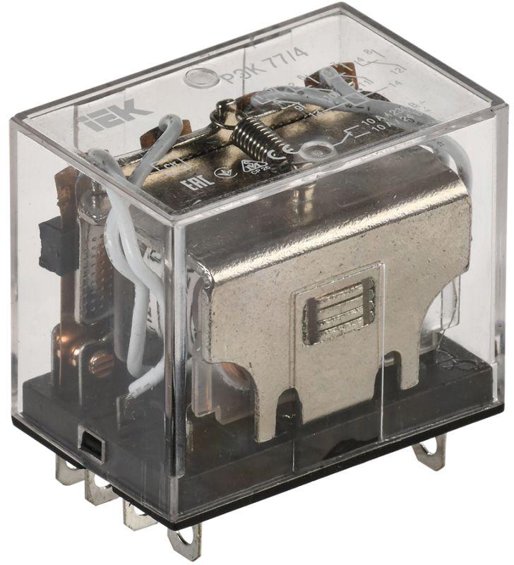 Реле РЭК 77-4 10А 12В DC IEK RRP10-4-10-012D купить оптом выгодно Реле РЭК 77-4 10А 12В DC IEK RRP10-4-10-012D оптом купить цена