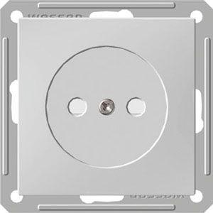 Розетка 1-м СП W59 16А IP20 без заземл. защ. шторки механизм бел. SE RS16-151-1-86 оптом купить цена