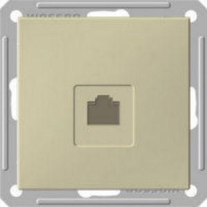 Розетка компьютерная СП W59 RJ45 кат.5E механизм сл. кость SE RSI-152K5E-2-86 оптом купить цена