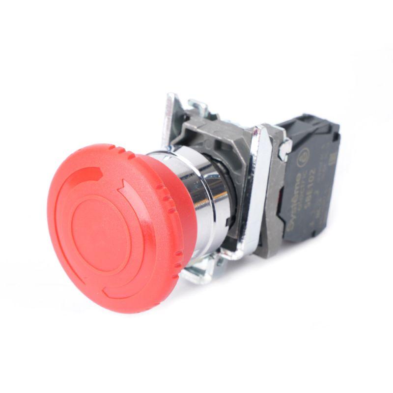 Кнопка аварийного останова SB4 в сборе 22мм 40мм повернуть для возврата металл 1Н SE SB4BS8442 купить оптом выгодно Кнопка аварийного останова SB4 в сборе 22мм 40мм повернуть для возврата металл 1Н SE SB4BS8442 оптом купить цена