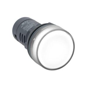 Лампа светосигнальная SB7 d22мм 230В AC бел. моноблочная SE SB7EV07MP оптом купить цена