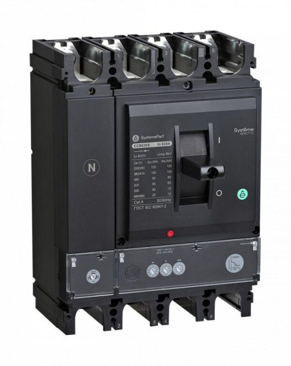 Выключатель автоматический SYSTEMEPACT CCB400 50кА 3P3D S2.3 400А рычаг SE SPC400N40023L3DF оптом купить цена