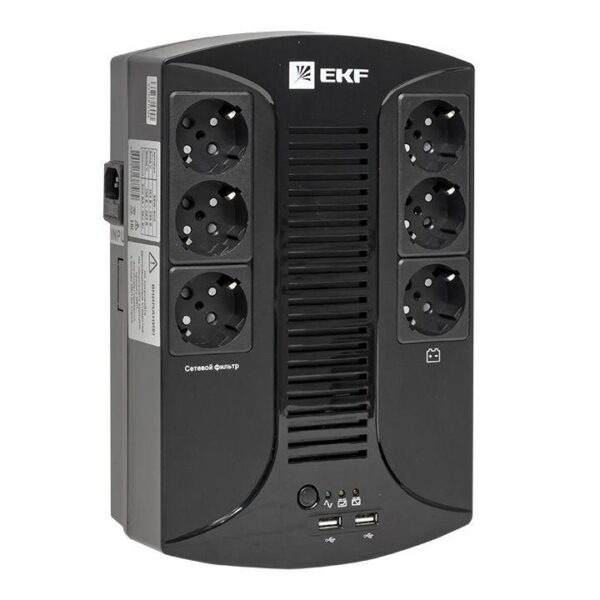 Источник бесперебойного питания линейно-интерактивный E-Power Home 800ВА PROxima EKF SSW-800 оптом купить цена