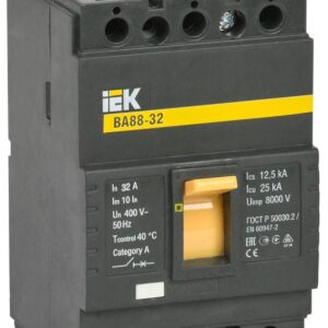 Выключатель автоматический 3п 32А 25кА ВА 88-32 IEK SVA10-3-0032 оптом купить цена