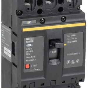 Выключатель автоматический 3п 63А 25кА ВА88-32 MASTER IEK SVA10-3-0063-02 оптом купить цена