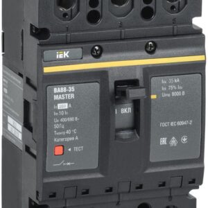 Выключатель автоматический 3п 250А 35кА ВА88-35 MASTER IEK SVA30-3-0250-02 оптом купить цена