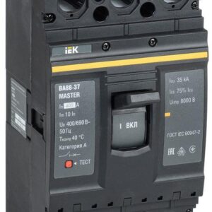 Выключатель автоматический 3п 400А 35кА ВА88-37 MASTER IEK SVA40-3-0400-02 оптом купить цена