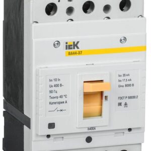 Выключатель автоматический 3п 400А 35кА ВА44-37 IEK SVA4410-3-0400-35 оптом купить цена