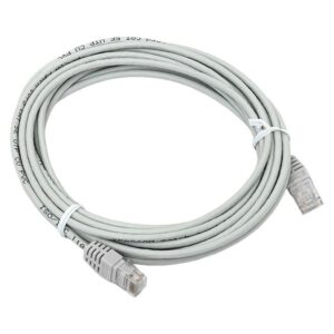 Патч-корд кат.5E UTP неэкранир. PVC 1Гбит/с 5м сер. TERACOM EKF TRC-5EUTP-PVC-5M-GY оптом купить цена