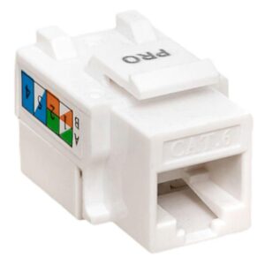 Модуль Keystone RJ45 кат.6 неэкранир. 110 IDC 90град. бел. TERACOM PRO EKF TRP-KSTN-90D-6UTP-WH оптом купить цена