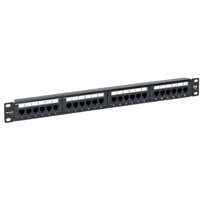 Патч-панель 19дюйм 1U кат.5E UTP неэкранир. 24 порта RJ45 Dual IDC TERACOM PRO EKF TRP-PPNL-5EUTP-1U24 купить оптом выгодно Патч-панель 19дюйм 1U кат.5E UTP неэкранир. 24 порта RJ45 Dual IDC TERACOM PRO EKF TRP-PPNL-5EUTP-1U24 оптом купить цена