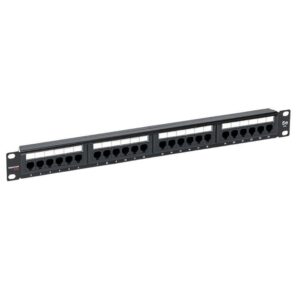 Патч-панель 19дюйм 1U кат.5E UTP неэкранир. 24 порта RJ45 Dual IDC с органайзером TERACOM PRO EKF TRP-PPNL-5EUTP-C1U24 оптом купить цена