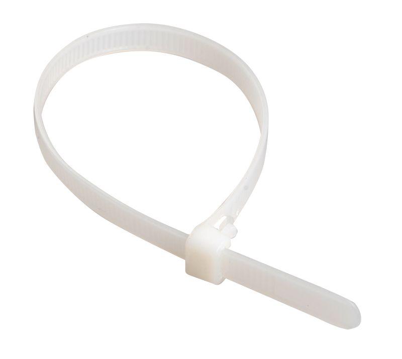 Хомут кабельный 3.6х150 нейл. бел. (уп.100шт) IEK UHH31-D036-150-100 купить оптом выгодно Хомут кабельный 3.6х150 нейл. бел. (уп.100шт) IEK UHH31-D036-150-100 оптом купить цена