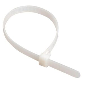 Хомут кабельный 4.8х200 нейл. бел. (уп.100шт) IEK UHH31-D048-200-100 оптом купить цена