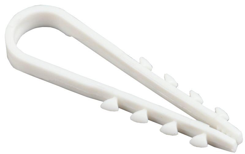 Дюбель-хомут 5-10мм d=5мм нейлон бел. (уп.100шт) IEK UHH35-5-10-100 купить оптом выгодно Дюбель-хомут 5-10мм d=5мм нейлон бел. (уп.100шт) IEK UHH35-5-10-100 оптом купить цена