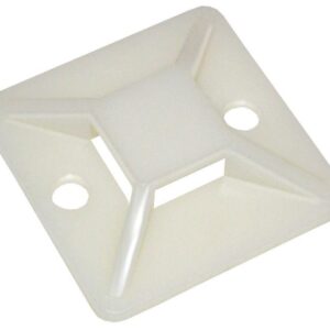 Площадка самокл. 20х20 под хомуты бел. (уп.20шт) IEK UHP30-20-020 оптом купить цена