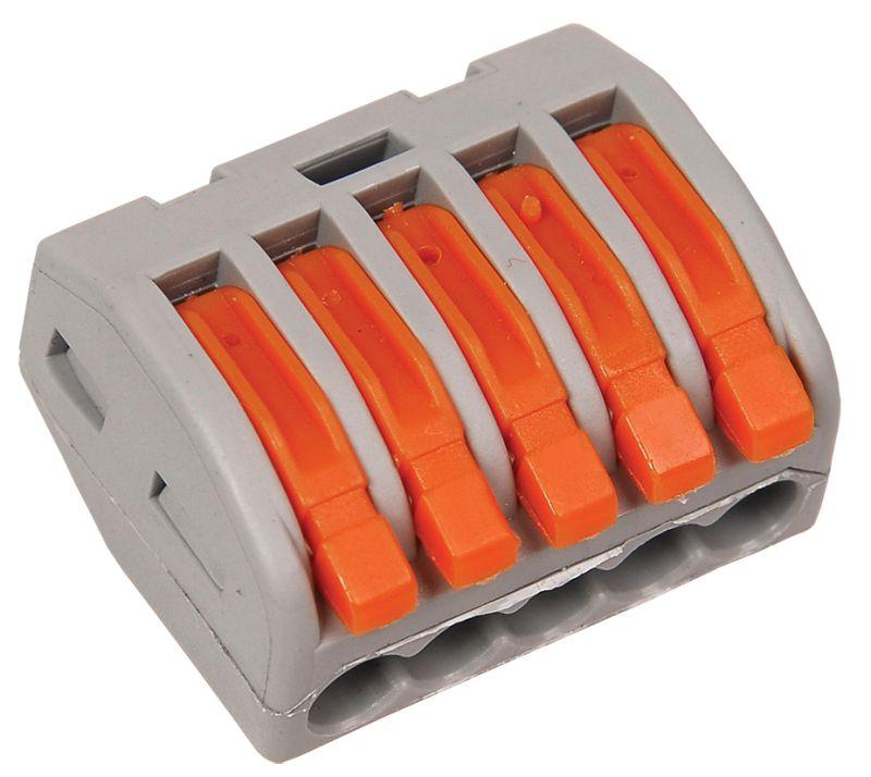 Клемма строительно-монтажная СМК 222-415 IEK UKZ-001-415 купить оптом выгодно Клемма строительно-монтажная СМК 222-415 IEK UKZ-001-415 оптом купить цена