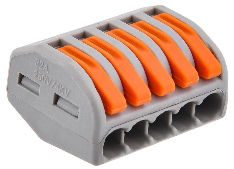 Клемма строительно-монтажная СМК 222-415 (уп.50шт) GENERICA UKZ20-415-050-G купить оптом выгодно Клемма строительно-монтажная СМК 222-415 (уп.50шт) GENERICA UKZ20-415-050-G оптом купить цена