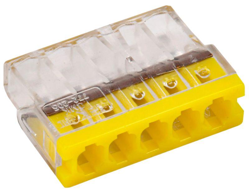 Клемма строительно-монтажная СМК 772-205 IEK UKZ30-205-001 купить оптом выгодно Клемма строительно-монтажная СМК 772-205 IEK UKZ30-205-001 оптом купить цена