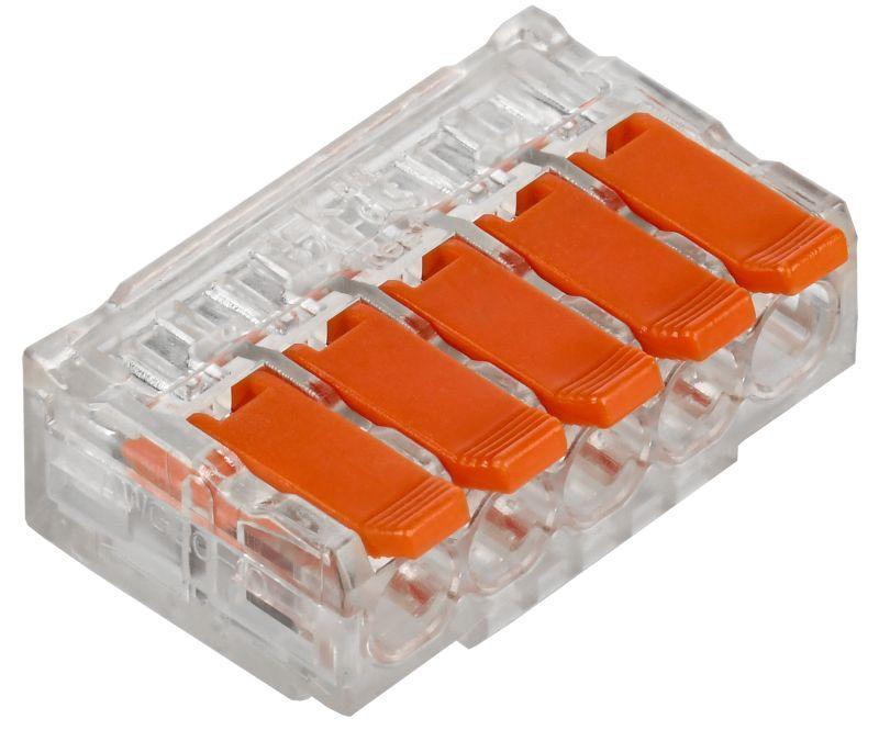 Клемма строительно-монтажная СМК 221-615 (уп.4шт) IEK UKZ40-615-004 купить оптом выгодно Клемма строительно-монтажная СМК 221-615 (уп.4шт) IEK UKZ40-615-004 оптом купить цена