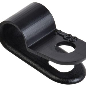 Скоба крепежная 5мм нейлон. черн. (уп.50шт) IEK USK11-05-050-K02 оптом купить цена