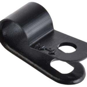 Скоба крепежная 6мм нейлон. черн. (уп.50шт) IEK USK11-06-050-K02 оптом купить цена