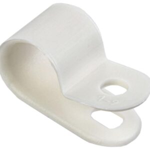 Скоба крепежная 9мм нейлон. бел. (уп.50шт) IEK USK11-09-050-K01 оптом купить цена