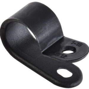 Скоба крепежная 12мм нейлон. черн. (уп.50шт) IEK USK11-12-050-K02 оптом купить цена