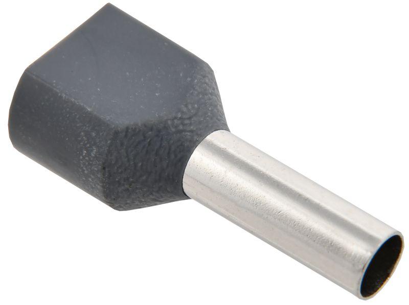 Наконечник НШВИ(2) 4.0-12 сер. (уп.20шт) IEK UTE10-4-D4-0-100 купить оптом выгодно Наконечник НШВИ(2) 4.0-12 сер. (уп.20шт) IEK UTE10-4-D4-0-100 оптом купить цена