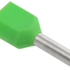 Наконечник НШВИ(2) 1.0-8 свет. зел. (уп.100шт) IEK UTE10-D2-2-100 оптом купить цена