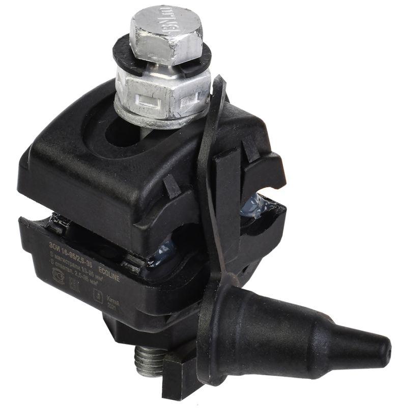 Зажим ответвительный изолированный ЗОИ 16-95/2.5-35 ECOLINE IEK UZA-11-D02-D35-ECLN купить оптом выгодно Зажим ответвительный изолированный ЗОИ 16-95/2.5-35 ECOLINE IEK UZA-11-D02-D35-ECLN оптом купить цена