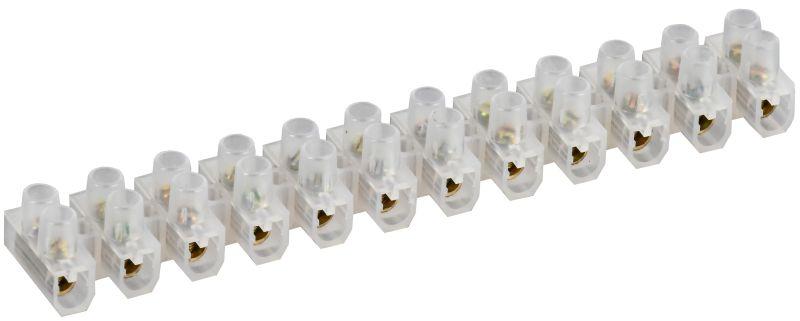 Зажим винтовой ЗВИ-5 1.5-4кв.мм 12пар GENERICA UZV10-005-004-K01-10-G купить оптом выгодно Зажим винтовой ЗВИ-5 1.5-4кв.мм 12пар GENERICA UZV10-005-004-K01-10-G оптом купить цена