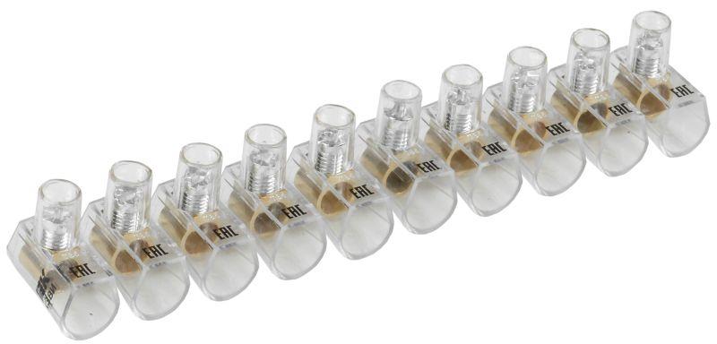 Зажим винтовой концевой изолированный КЗВИ 6.0кв.мм (10х1) IEK UZVK-06-10 купить оптом выгодно Зажим винтовой концевой изолированный КЗВИ 6.0кв.мм (10х1) IEK UZVK-06-10 оптом купить цена