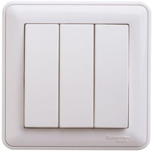 Выключатель 3-кл. СП W59 10А IP20 10AX в сборе бел. SE VS0510-351-18 оптом купить цена