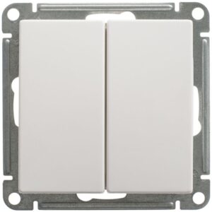 Переключатель проходной 2-кл. СП W59 10А IP20 10AX механизм бел. SE VS610-256-1-86 оптом купить цена