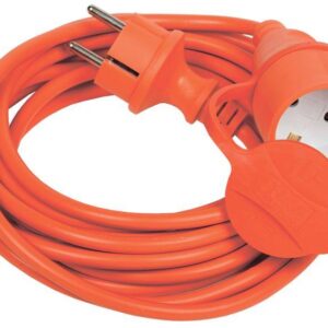 Удлинитель-шнур 1х20м с заземл. 10А IP44 УШ-01РВ 2P+PE ПВС 3х1 оранж. IEK WUP10-20-K09-44 оптом купить цена