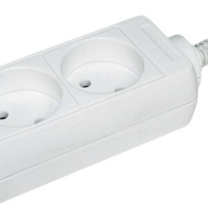 Удлинитель 2х1.5м без заземл. 10А IP20 У2 2P 250В 2х0.75 IEK WYP10-06-02-01-N оптом купить цена