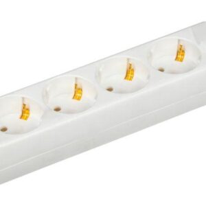 Удлинитель 5х3м с заземл. 10А IP20 У05 2P+PE 250В 3х1 GENERICA WYP10-10-05-03-Z-G оптом купить цена