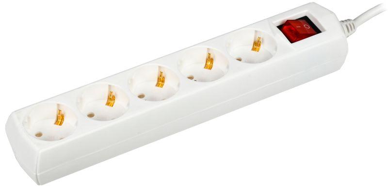 Удлинитель 5х5м с заземл. 10А IP20 У05В 2P+PE 250В 3х1 GENERICA WYP10-10-05-05-ZK-G купить оптом выгодно Удлинитель 5х5м с заземл. 10А IP20 У05В 2P+PE 250В 3х1 GENERICA WYP10-10-05-05-ZK-G оптом купить цена