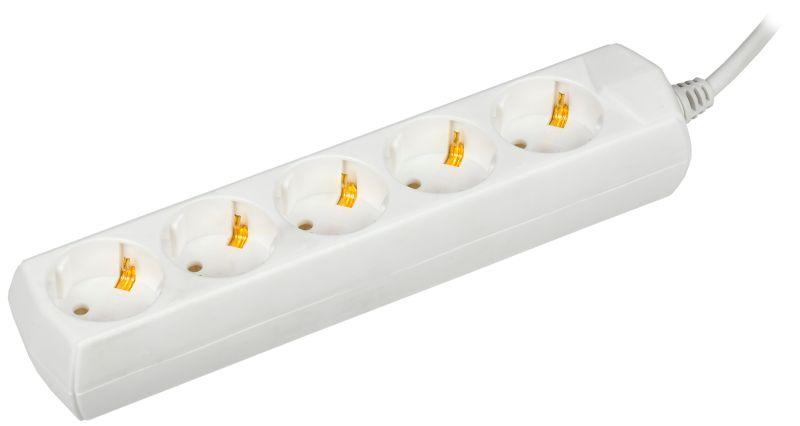 Удлинитель 5х1.5м с заземл. 10А IP20 У05 2P+PE 250В 3х1 GENERICA WYP10-10-05-D15-Z-G купить оптом выгодно Удлинитель 5х1.5м с заземл. 10А IP20 У05 2P+PE 250В 3х1 GENERICA WYP10-10-05-D15-Z-G оптом купить цена