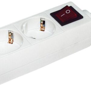 Удлинитель 2х5м с заземл. 16А IP20 У02К 2P+PE 250В 3х1 с выкл. IEK WYP10-16-02-05-ZK-N оптом купить цена