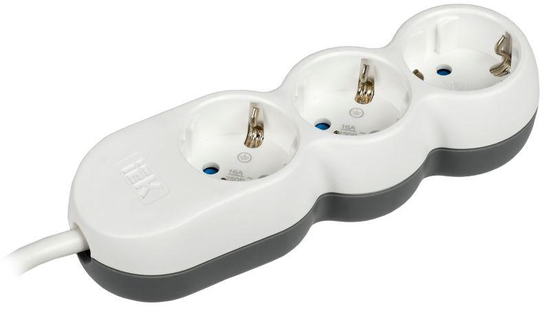 Удлинитель 3х3м с заземл. 16А IP20 Uno У03 2P+PE 250В 3х1.5 IEK WYP53-16-03-03-Z купить оптом выгодно Удлинитель 3х3м с заземл. 16А IP20 Uno У03 2P+PE 250В 3х1.5 IEK WYP53-16-03-03-Z оптом купить цена