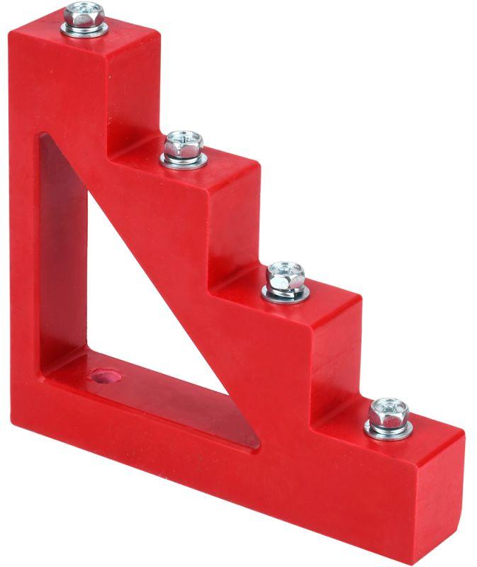 Изолятор ступенчатый ИС4-40 (М8) силовой с болтом IEK YIS11-4-40-B купить оптом выгодно Изолятор ступенчатый ИС4-40 (М8) силовой с болтом IEK YIS11-4-40-B оптом купить цена