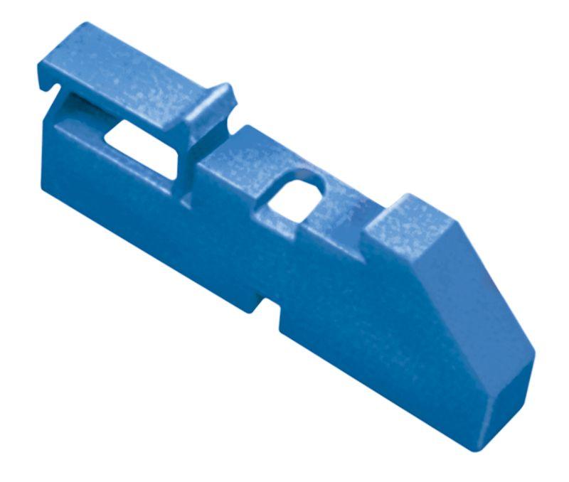 Изолятор на DIN-рейку син. IEK YIS22 купить оптом выгодно Изолятор на DIN-рейку син. IEK YIS22 оптом купить цена