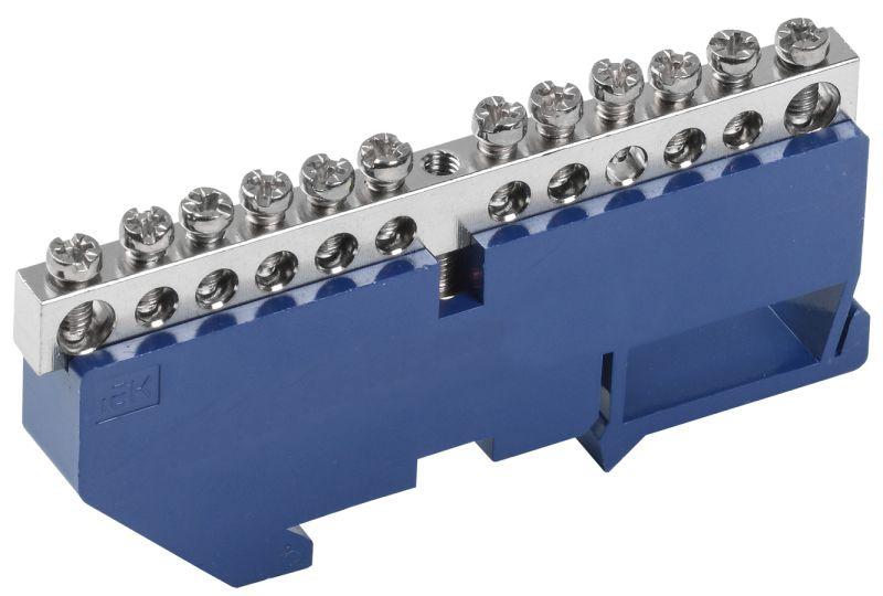 Шина нулевая на DIN-изол. Ni ШНИ-6х9-12-Д-С IEK YNN10-12-D-K07-N купить оптом выгодно Шина нулевая на DIN-изол. Ni ШНИ-6х9-12-Д-С IEK YNN10-12-D-K07-N оптом купить цена