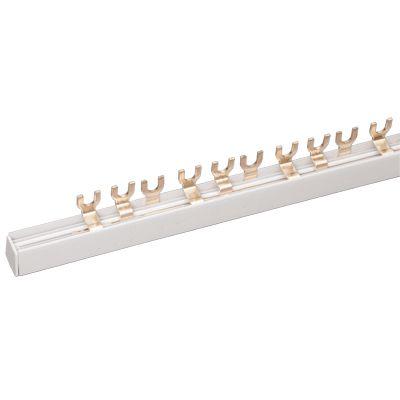 Шина соединительная FORK вилка 3п 63А (дл.1м) IEK YNS11-3-063 купить оптом выгодно Шина соединительная FORK вилка 3п 63А (дл.1м) IEK YNS11-3-063 оптом купить цена