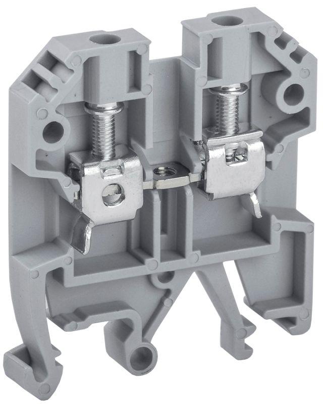 Клемма винтовая КВИ-4кв.мм сер. IEK YZN30-004-K03 купить оптом выгодно Клемма винтовая КВИ-4кв.мм сер. IEK YZN30-004-K03 оптом купить цена