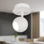 Светильник настенно-потолочный спот ЭРА OL36 WH MR16 GU10 IP20 белый купить оптом недорого