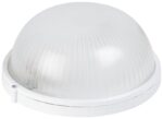 Светильник ЭРА НБП 03-100-001 Акватермо алюминий/стекло IP54 E27 max 100Вт D240 круг белый купить оптом недорого