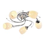 Люстра Rivoli Antonia 9094-305 5 * Е27 60 Вт модерн купить оптом недорого